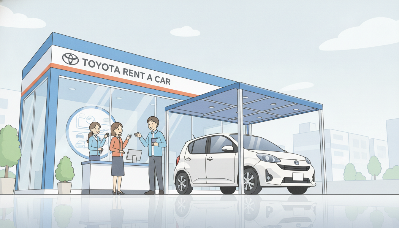 トヨタレンタリースの料金体系と費用の目安