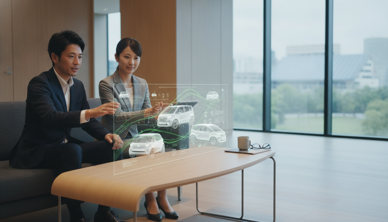 「 ビジネスにも環境にも最適な社用車運用が可能に 」